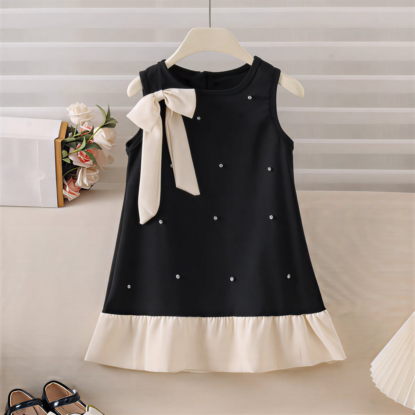 Pearl Bow Dress